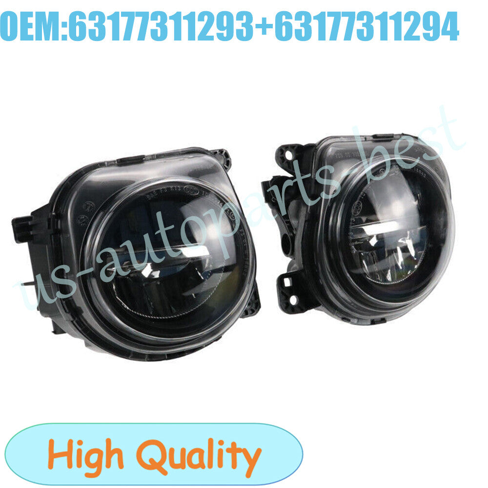 2Pcs Fog Lights Lamps Left +Right Fit 2014-2016 for BMW 5 Series 528i 535i 535d 550i