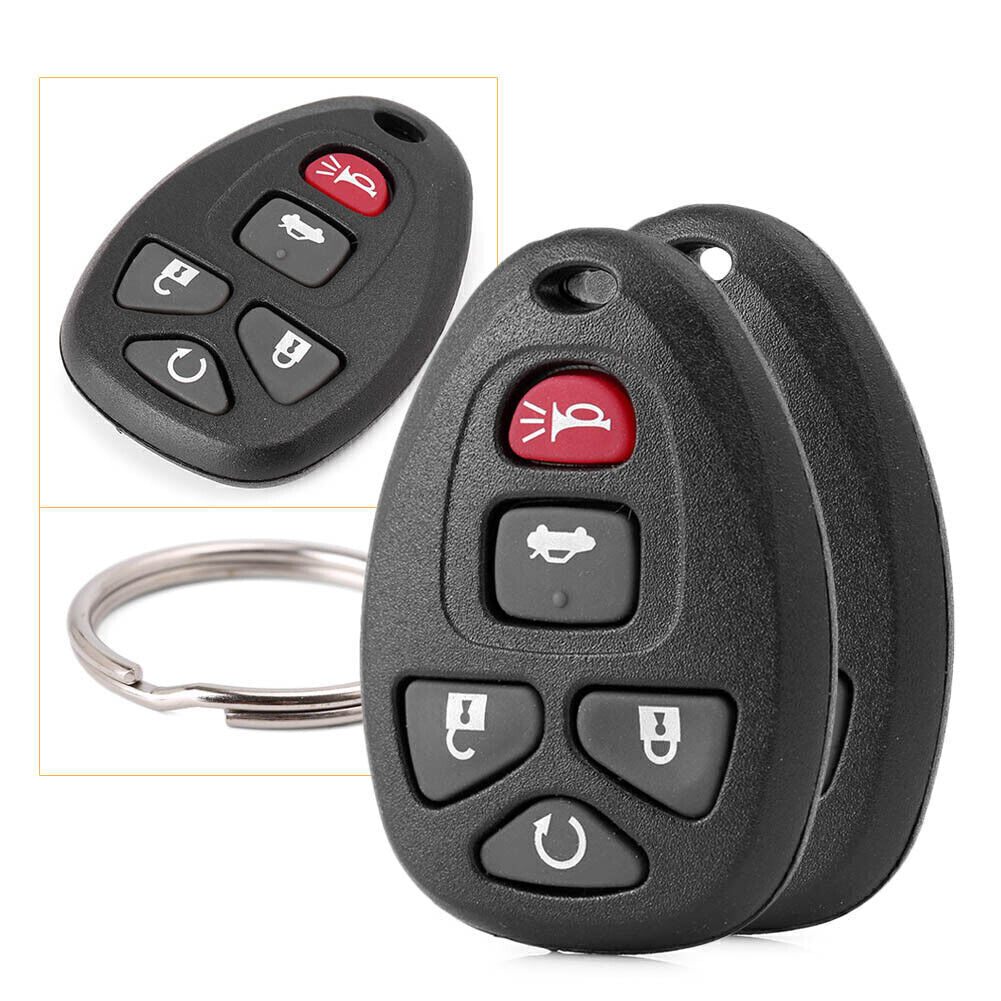 Remote Key Keyless 5 Btns for Malibu Cobalt G5 LaCrosse 22733524 KOBGT04A Pair