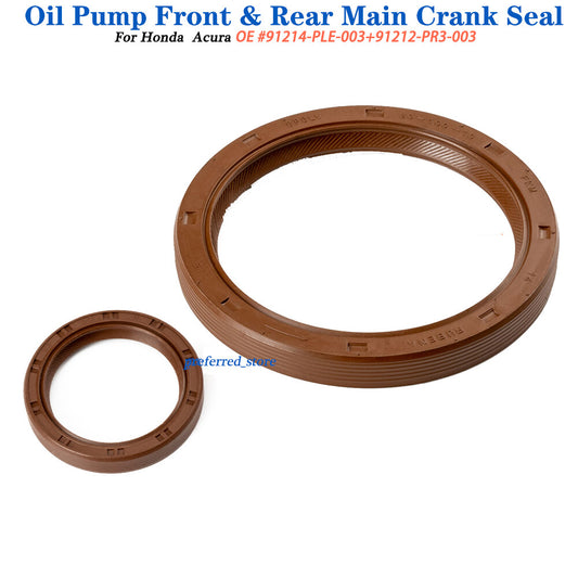 The new front and rear main crank seals of the oil pump are suitable for Honda for Civic for ACURA B Integra- v