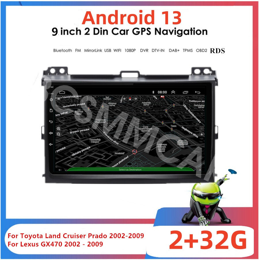 Car Stereo Radio Multimedia Player GPS Navi Fit for Hyundai Sonata 2015-2017