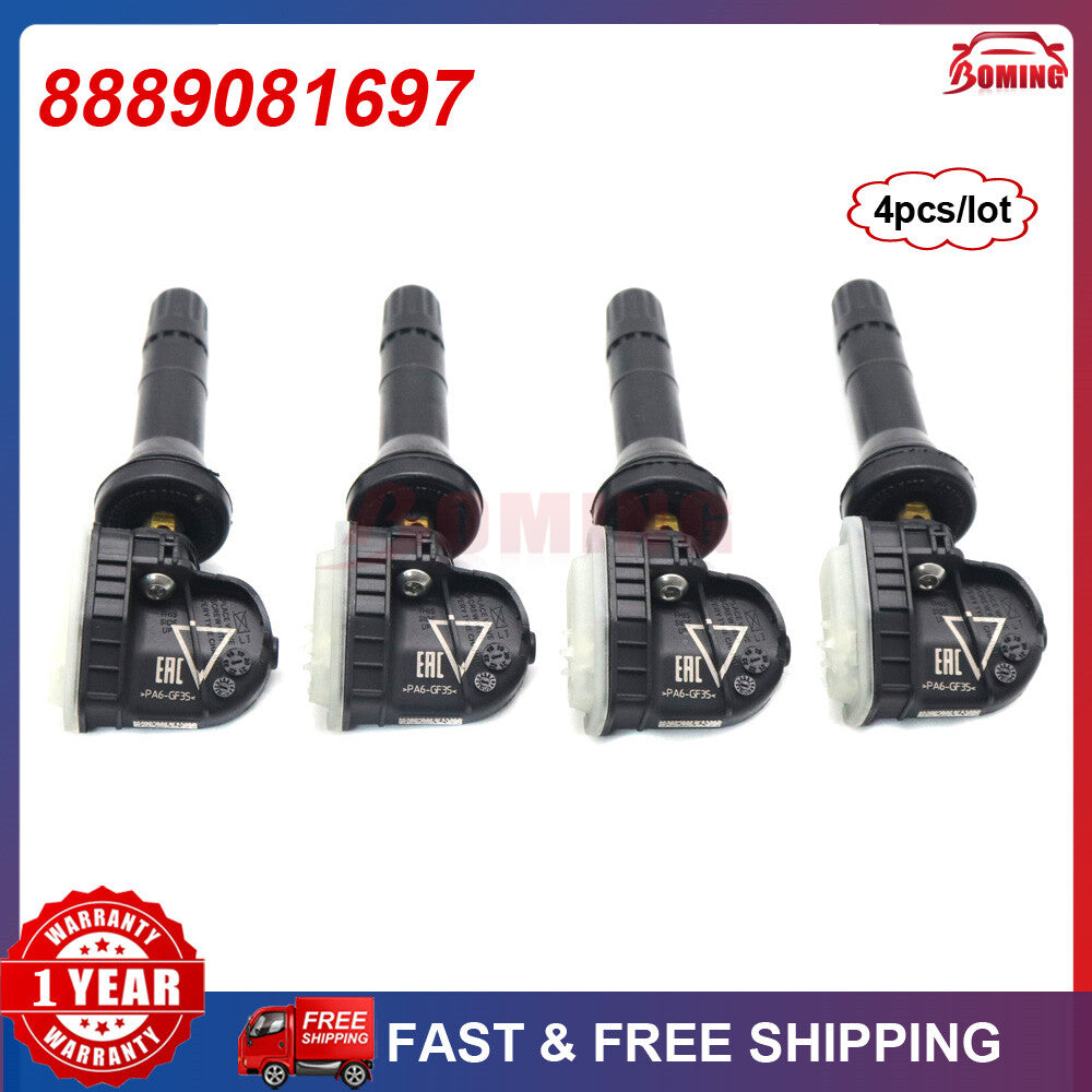 4x New TPMS Tire Pressure Sensor 8889081697 for Geely FY11 Monjaro Geometry A