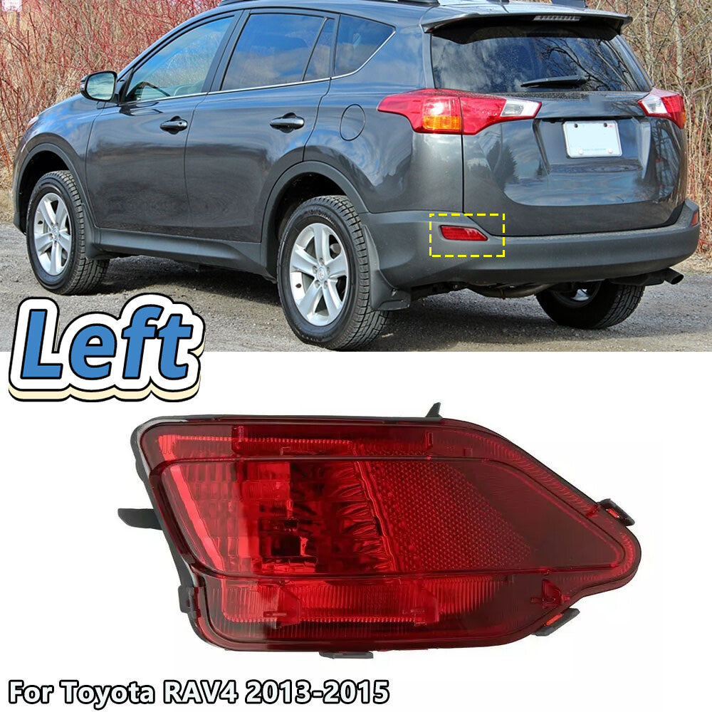 For RAV4 2013-2015 Left Rear Bumper Light Tail Fog Lamp signal Lamp turn v