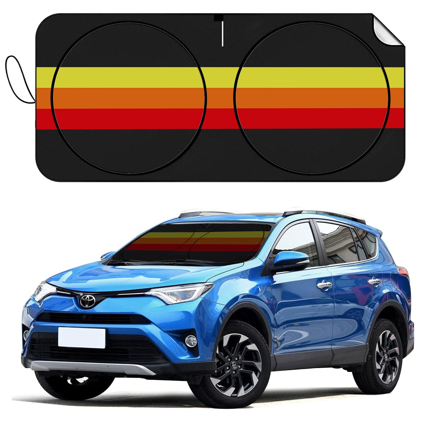 For 1995-2023 for Toyota Rav4 SUV Windshield Sun Shade UV Block Front Cover Screen