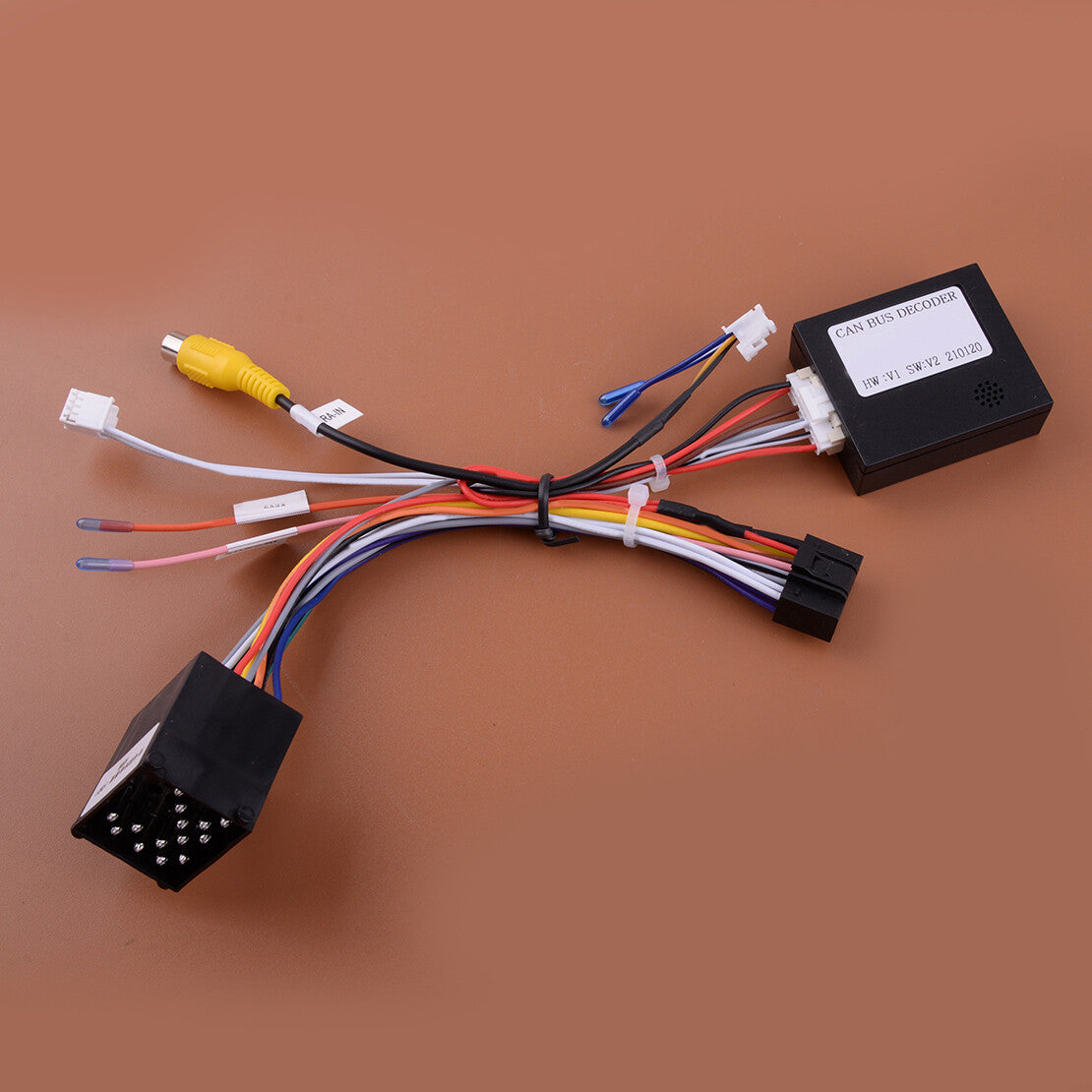 Android Radio GPS 16Pin Cable Harness Adapter w/Canbus Fit for BMW E46 E39 E53