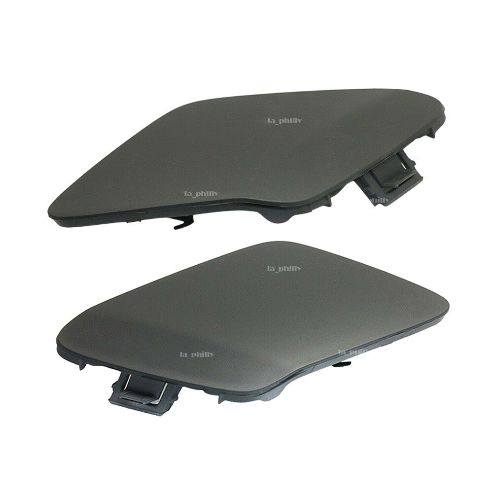 Pair Front Right  Left Bumper-Tow Hook Eye Cap Cover for Toyota Prius 2016-2018 Q