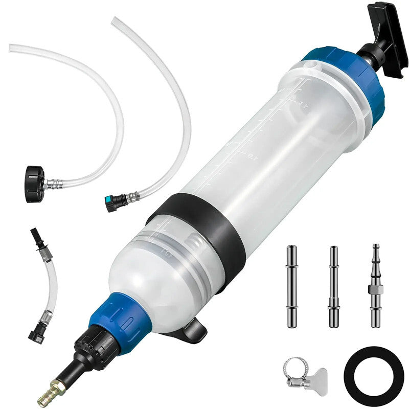 Car 1500cc Fluid Extractor Brake Fluid Syringe Pump Oil Change Syringe Hand Pump