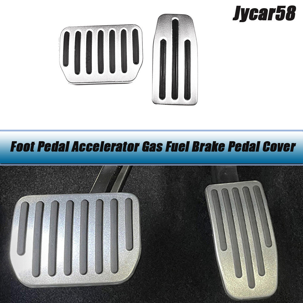 Fit for Tesla Model 3 2017-2021 Brake Gas Foot Accelerator Pedal Covers 2PCS