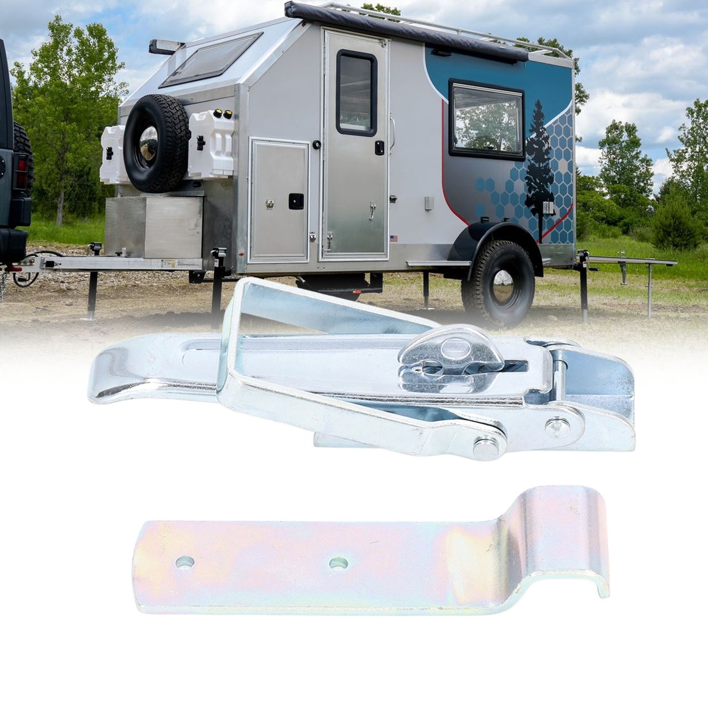 Duty Tra Door With Catch Plate For RVs S And Trailers Easy Installation And Um Q