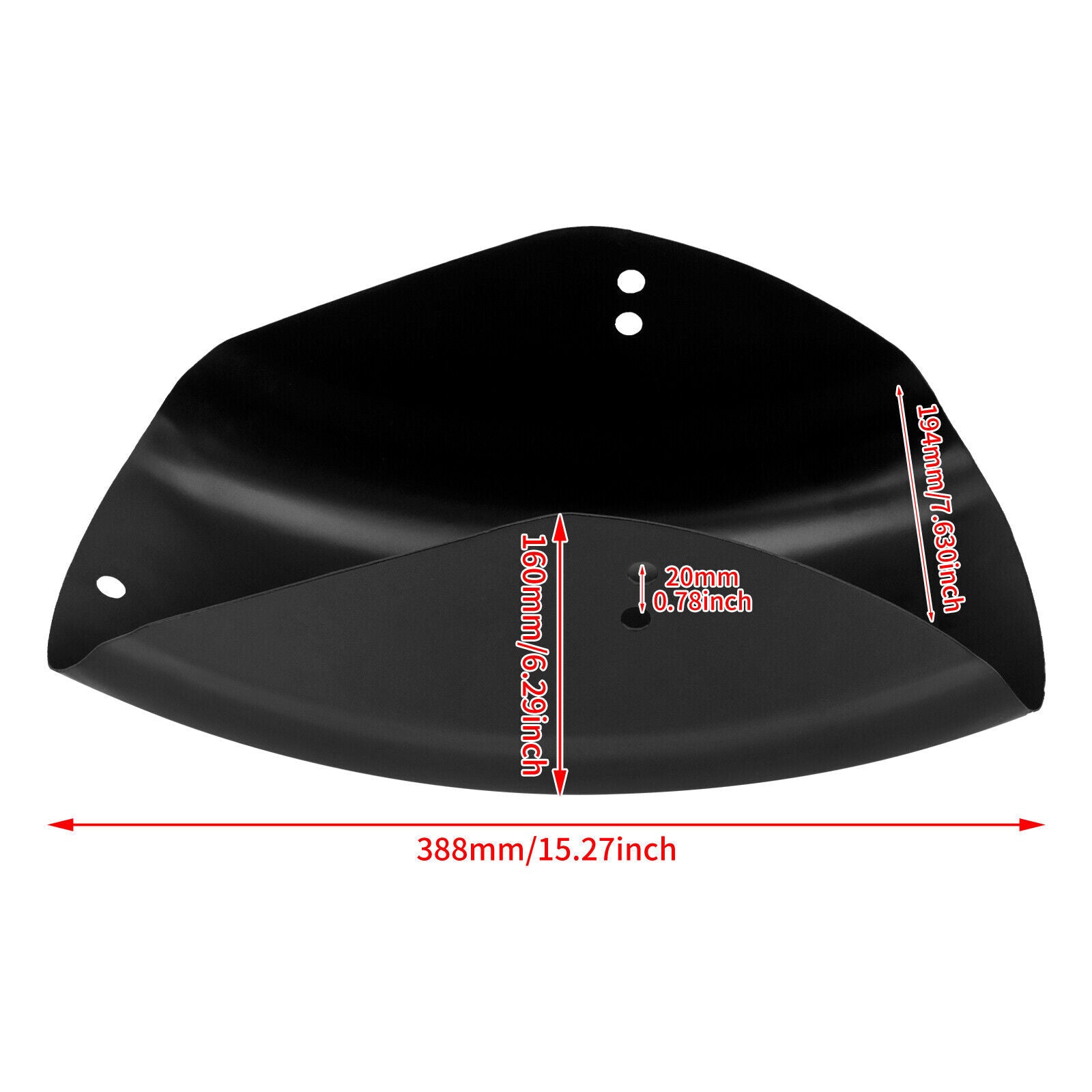 Matt Black Short Rear Fender Mudgurad for Harley Sportster XL883 1200 (1986-2023) n