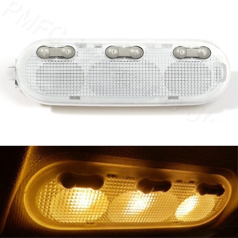 A For Qashqai Sunny Micra/march 3-Botton Car InteriorDome Reading Light v