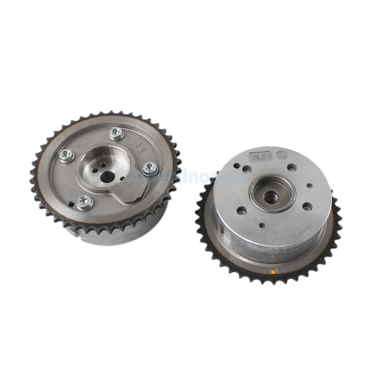 2x Camshaft VVT Gears 243502G750 for HYUNDAI for KIA SANTA SONATA 2.0L 2.4L Timing