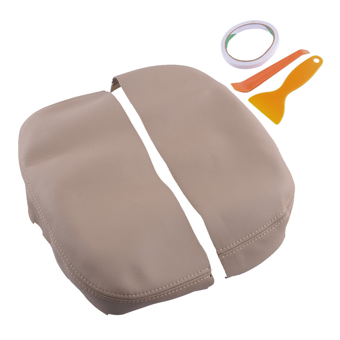 Fit for for Cadillac for Escalade 07-14 PVC Leather Center Console Lid Armrest Cover Use v