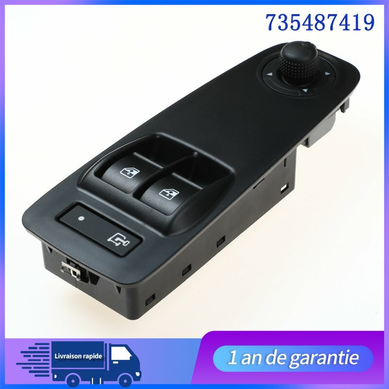 COMMANDE INTERRUPTEUR LEVE VITRE BOUTON POUR for FIAT DUCATO 2006 -2015 = 735421714 n