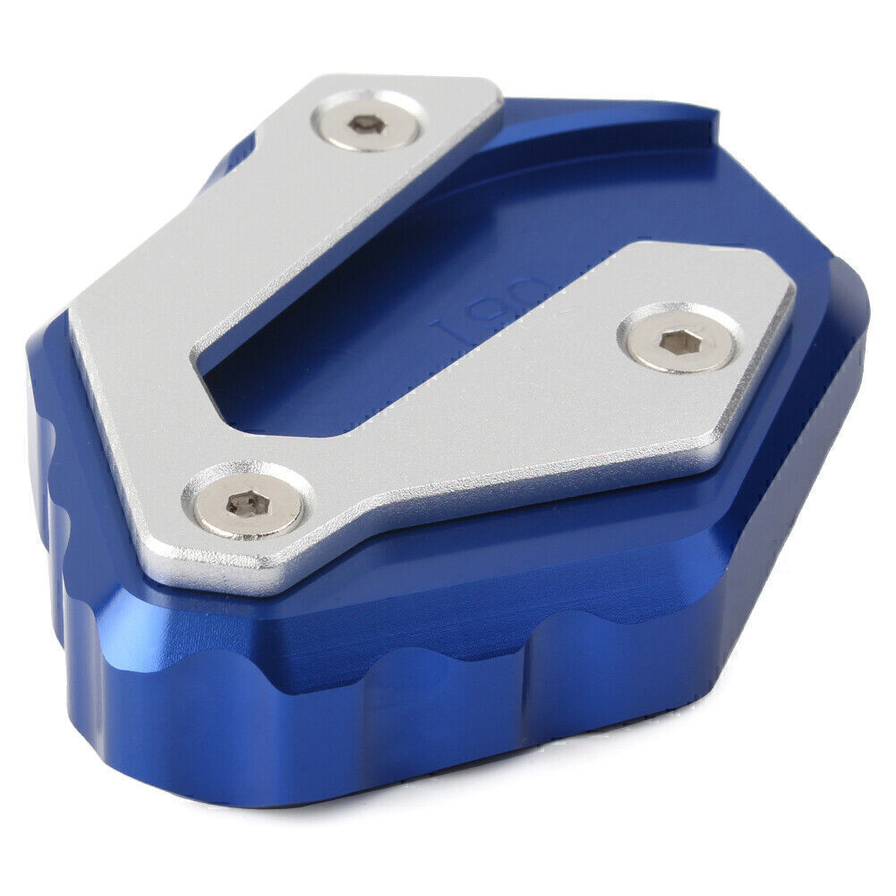 for Yamaha MT-07 2014-18 XSR700 2016-17 Blue Kickstand Side Stand Enlarger Plate Q