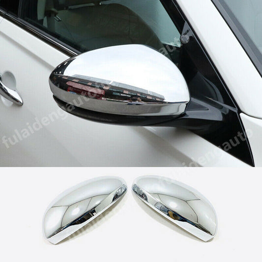 2P for Nissan Teana Altima 2019-2022 Chrome ABS Rearview Side Mirror Cover Cap
