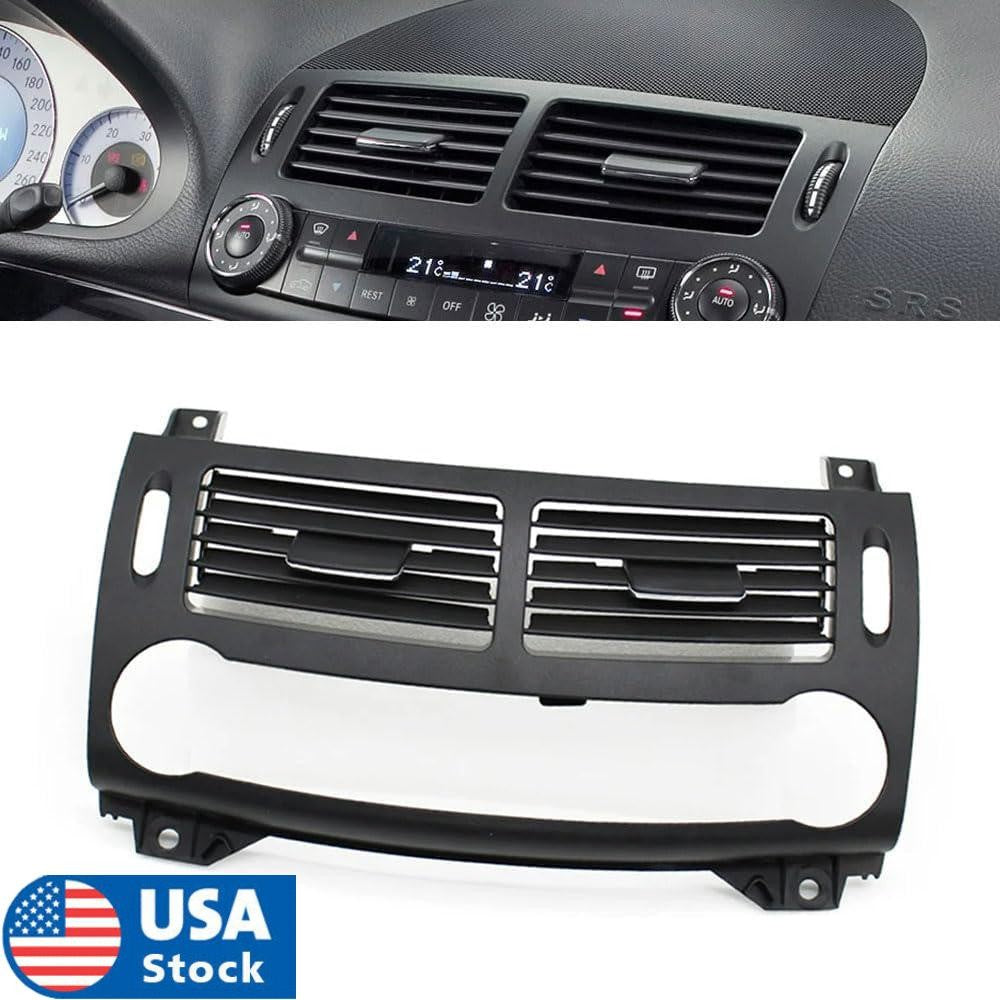 Car Front Center Air Vent Outlet Grille for Mercedes for Benz E Class W211 2003-2008 Q