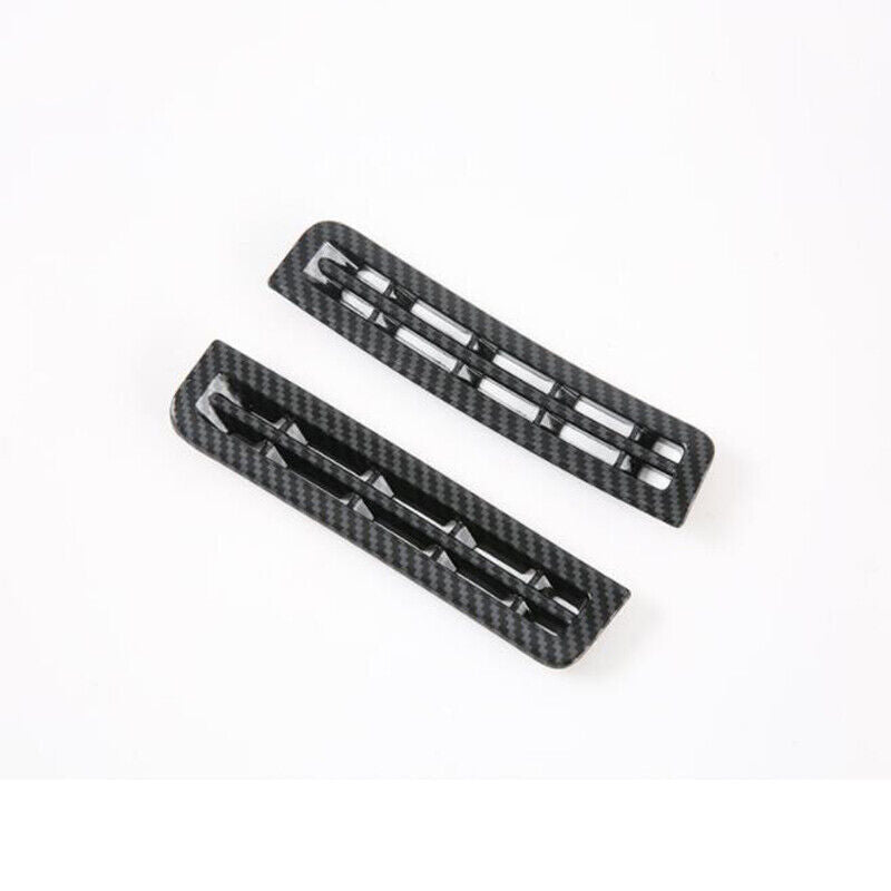 Carbon Fiber Front Upper Air Outlet Vent Cover Trim for Hyundai for Elantra 2021-22