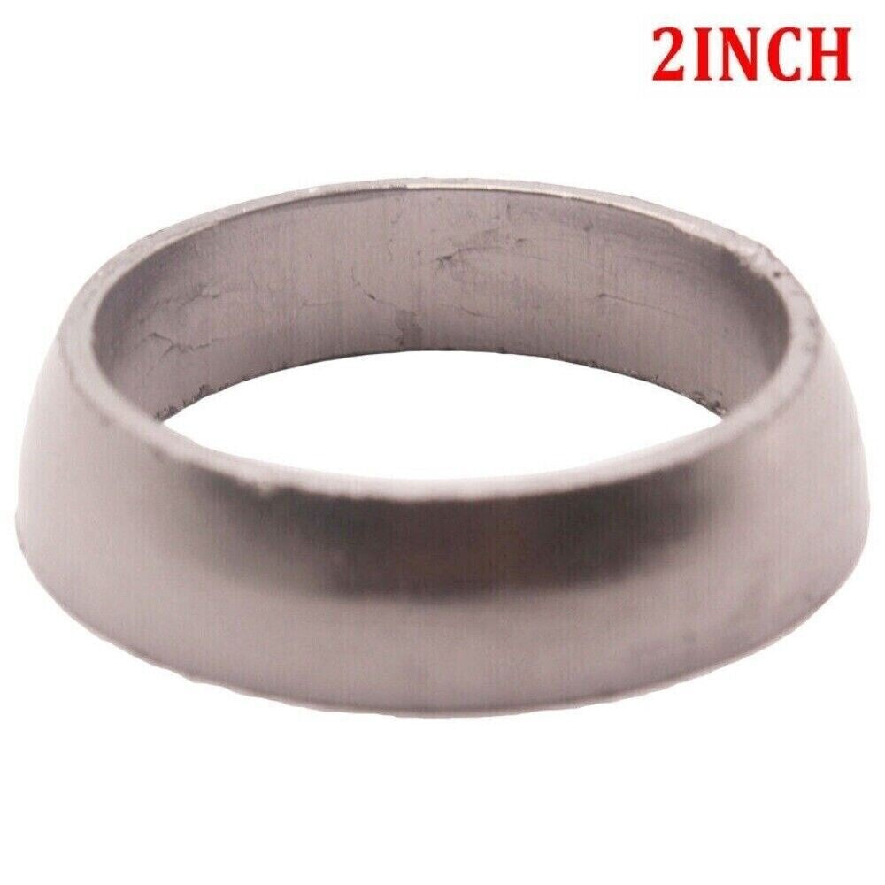 1x 2 ID Flexible Graphite Auto Car Muffler Exhaust Pipe Gaskets Accessories New n