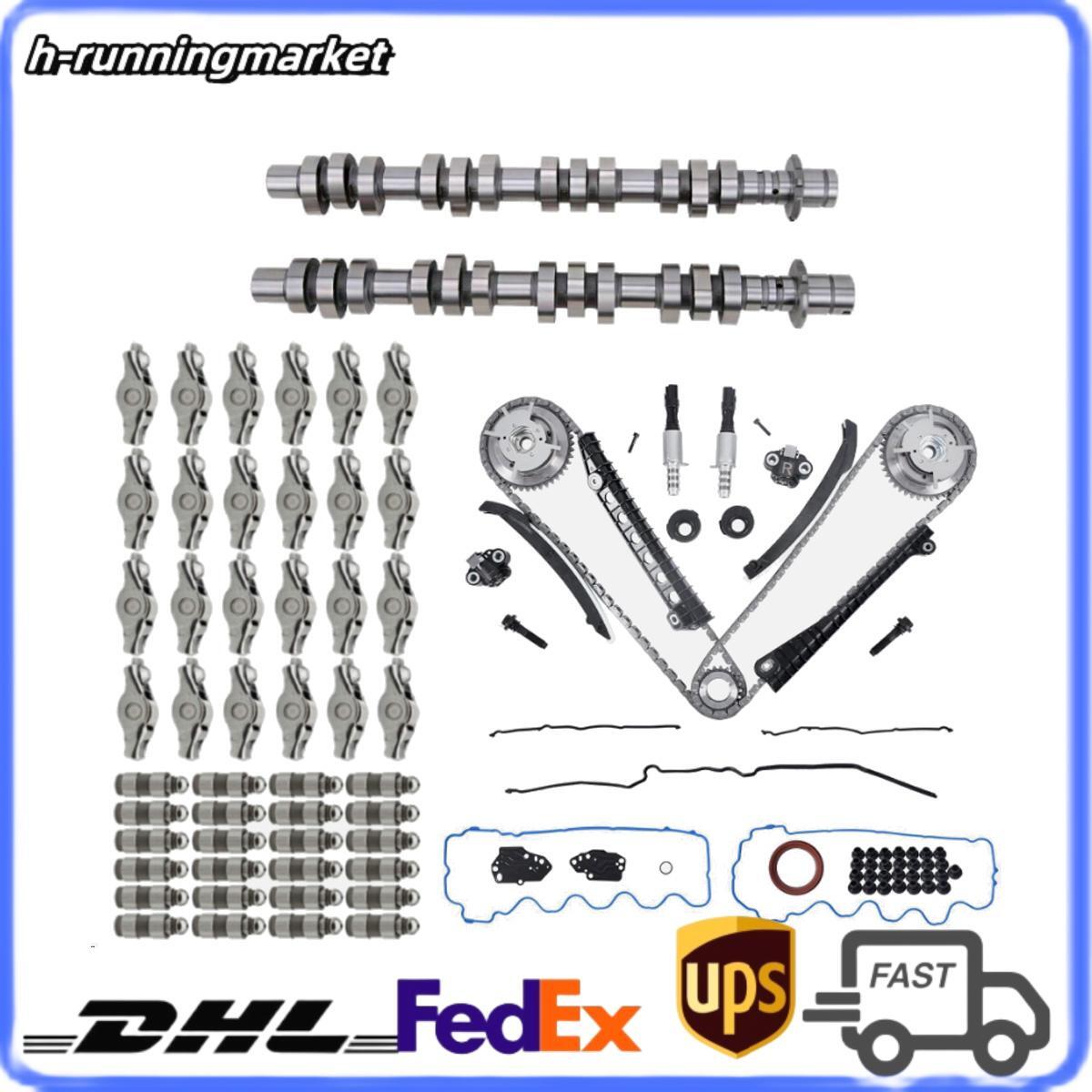 Camshafts Lifters Rocker Arms Timing Chain fits 5.4L Triton for Ford F150 for Lincoln 3V