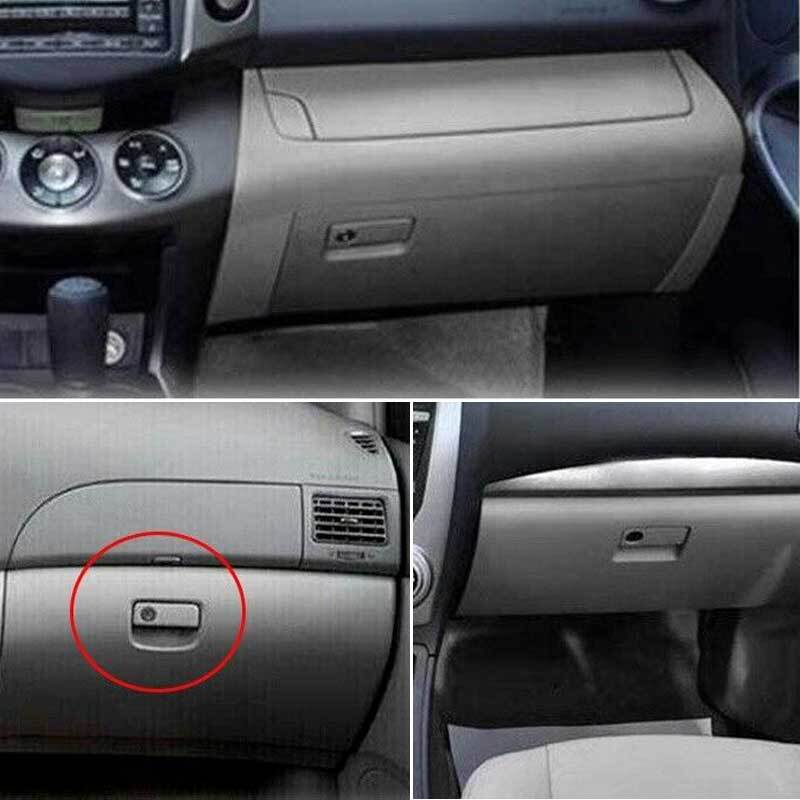 Glove Box Lock Latch Compartment Handle Gray Fit For 2004-2010 for Toyota for Sienna US