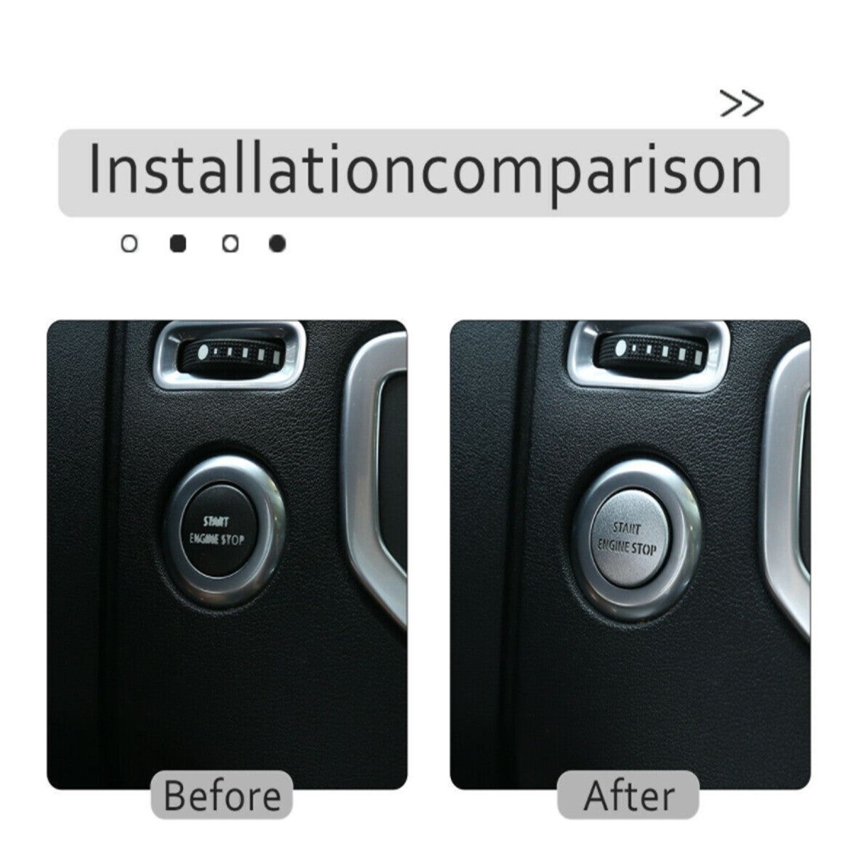 Carbon fiber suitable for W205 W213 X253 C E GLC class door handle decoration in the United States- v