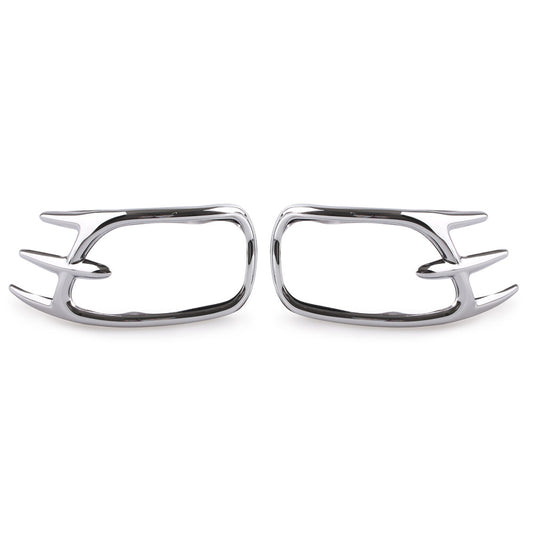 Goldwing Fairing Mirror Back Accent Grilles for Honda GL1800 2001-11 2010 Silver