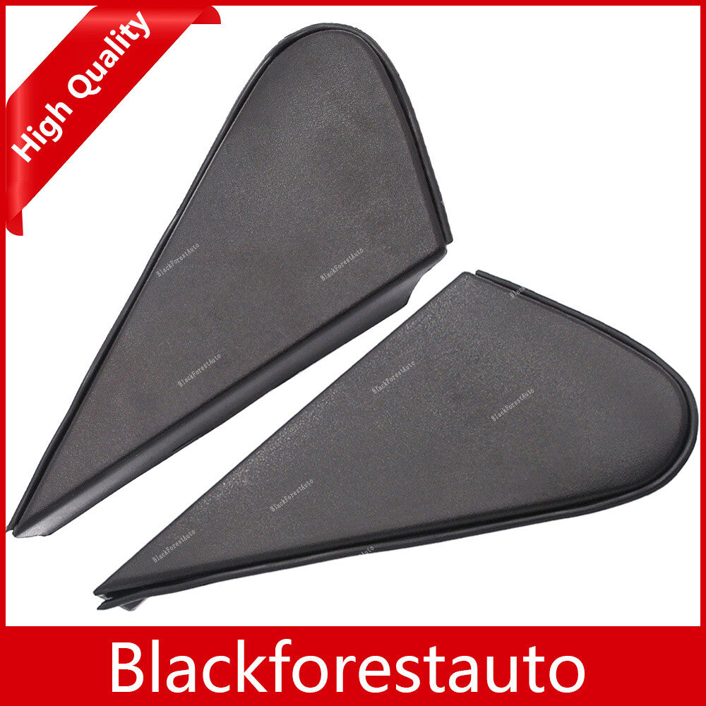 2x Front Triangle Pillar Trim Cap Molding Window For 06-14 RAV4 for Toyota LHRH