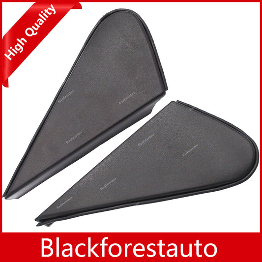2x Front Triangle Pillar Trim Cap Molding Window For 06-14 RAV4 for Toyota LHRH