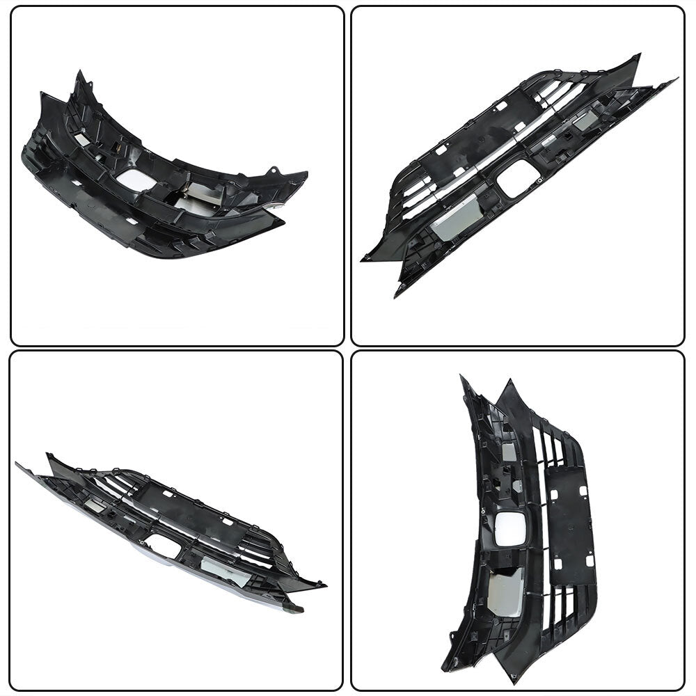 Chrome-plated plastic grille for the front bumper of 2019, 2020, and 2021 for Honda HRV/HR-V. n