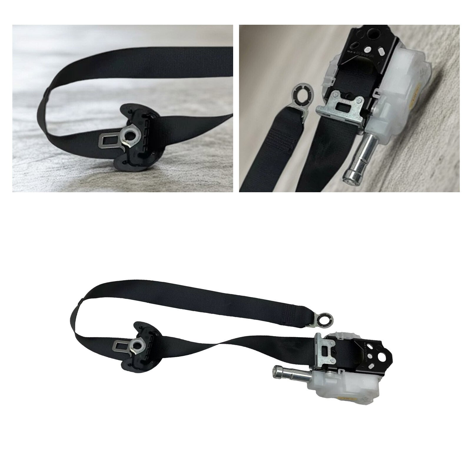 Replacement black left front seatbelt for 2018-2025 for Toyota for Camry Q