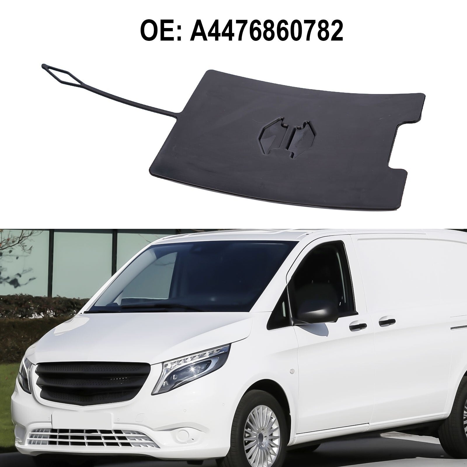 for VITO W447 FRONT WHEEL ARCH SERVICING FLAP A4476860782 v