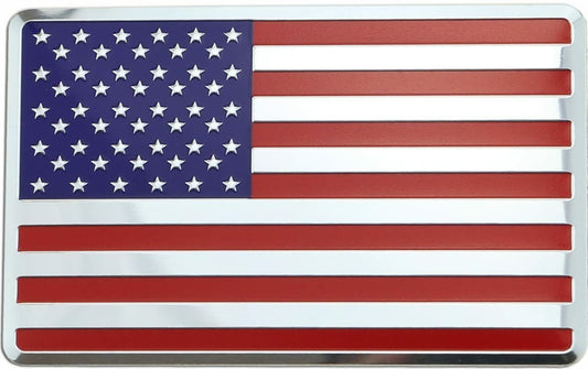 Car side fender rear trunk badge sticker American flag for Jimsy
