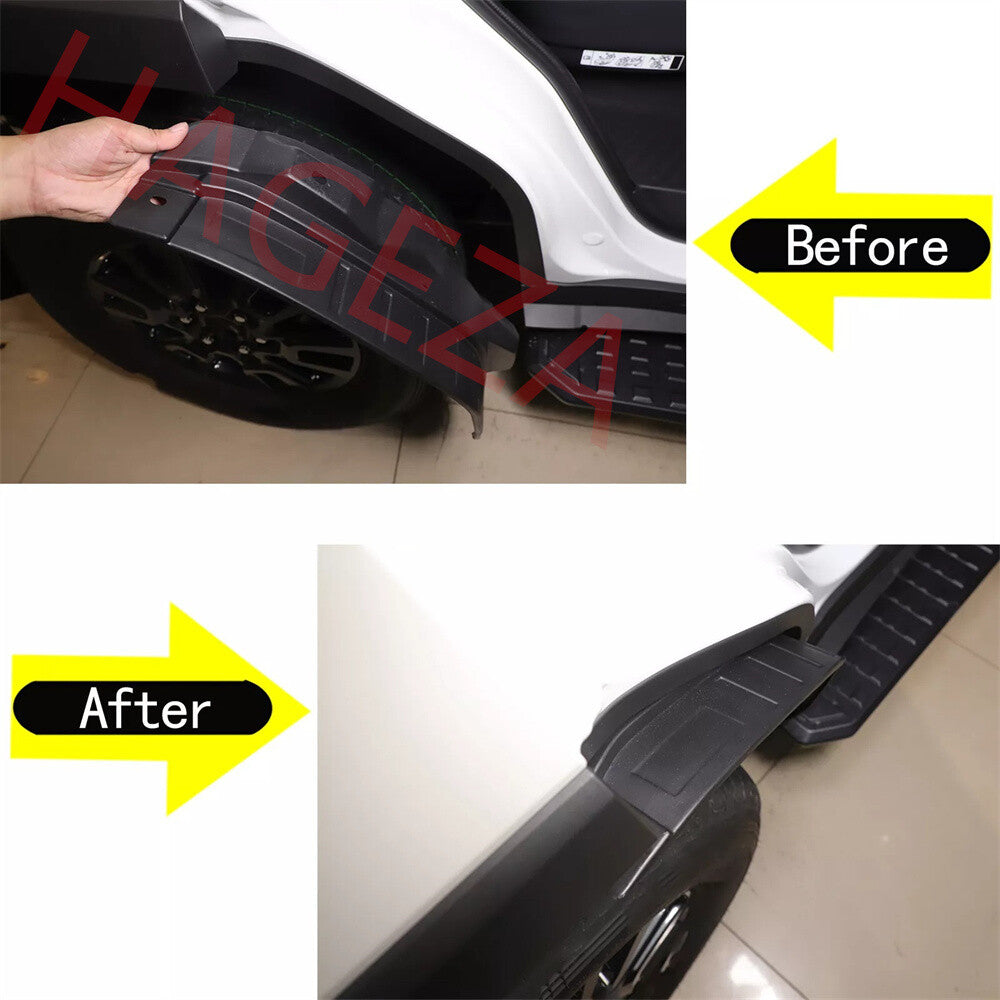 ABS Rear Wheel Splash Guards Mudguards Cover For Toyot@ for Land Cruiser LC250 2024+