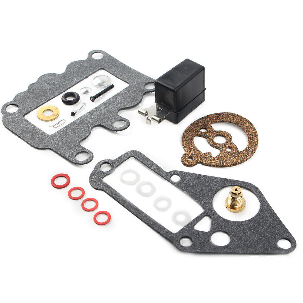 For Johnson Evinrude Outboard 9 1/2 HP 64-73 Carburetor Carb Kit w/Float 382048 Q