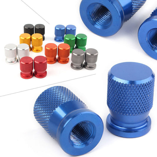For Car Truck Motorcycle Bike 2x Tyre Air Valve Caps Stem Cover Cap Q