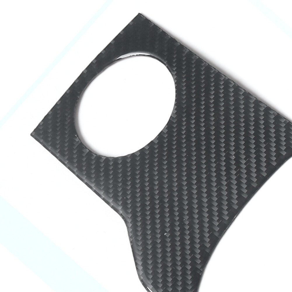 2Pcs Carbon Fiber Gear Shift Side Cover Trim for Infiniti FX 2009-13/QX70 14-17 v