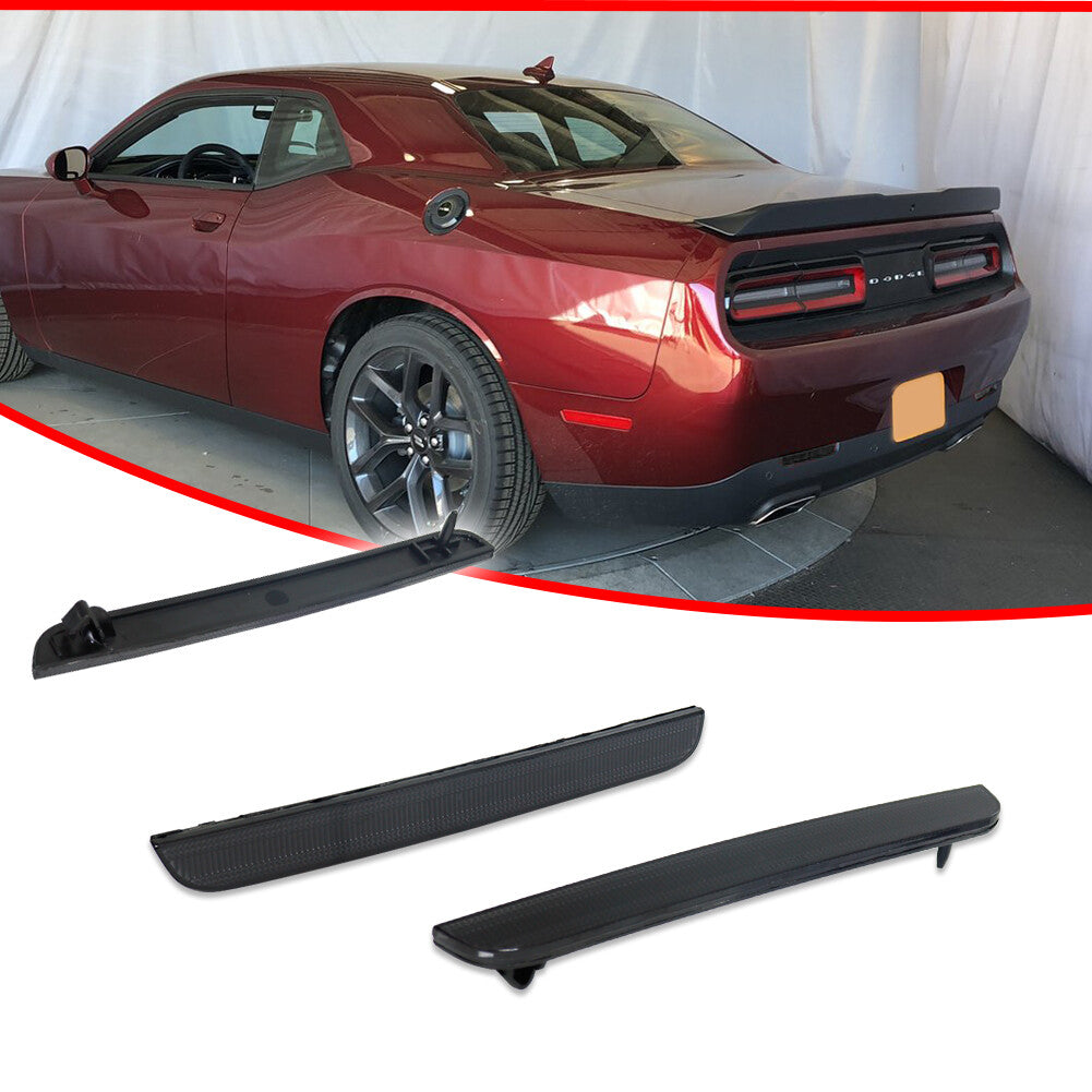 Bumper reflector light rear right/left lens kit suitable for 15-22 for Dodge for Challenger - v