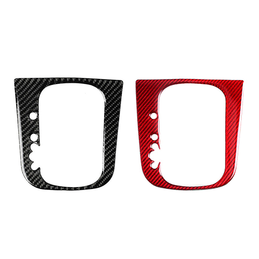 Fit for Volkswagen for VW for Golf 6 MK6 08-12 Carbon Fiber Gear Shift Panel Cover Trim