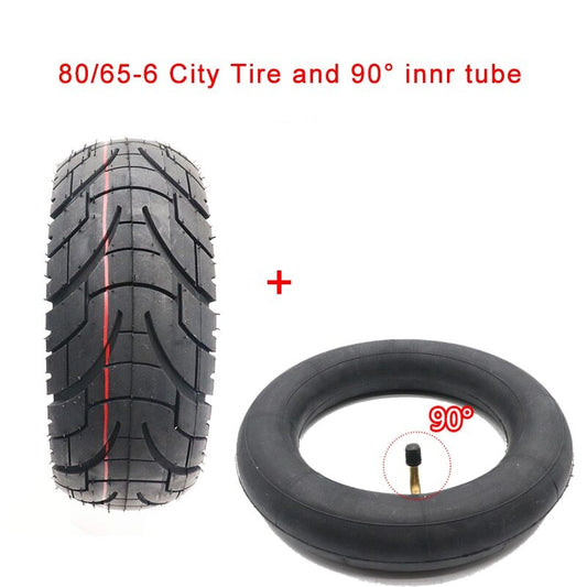 10 Pneumatic tyres 80/65-6 City tire Electric Scooter thicken wear-resistant