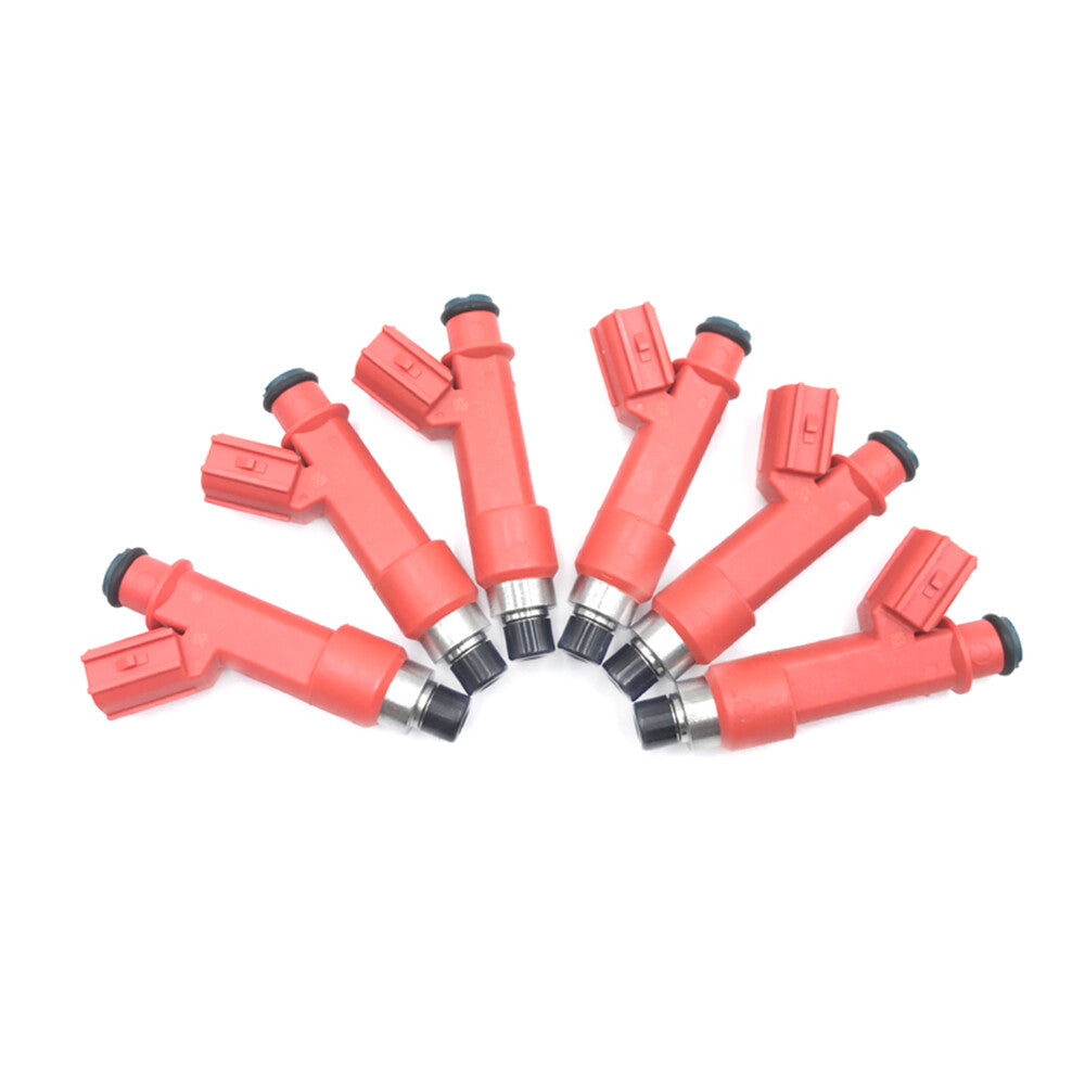 6-pack 550cc fuel injectors for Toyota Celica Supra GS300 1ZZ 2Z (new) 1001-87F90