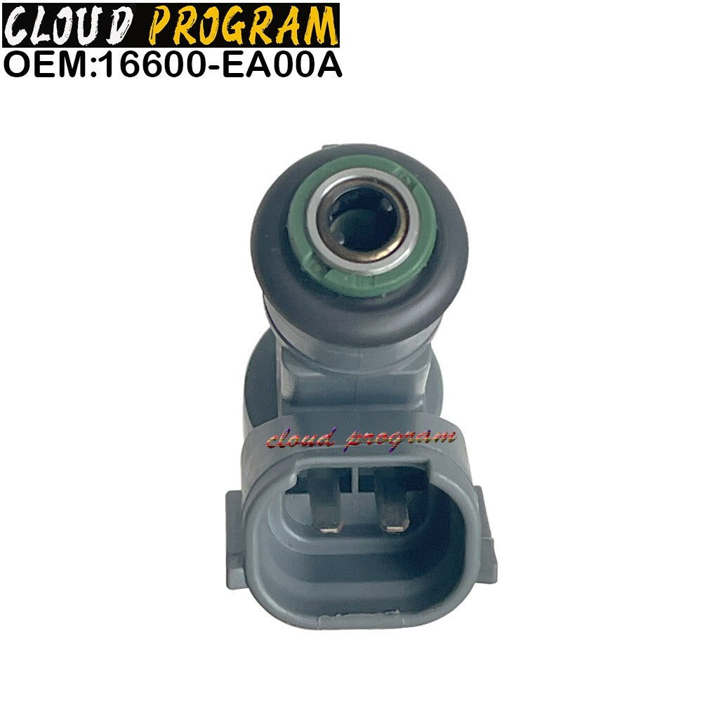 4PC 16600-EA00A Fuel Injector For 2005-2017 Frontier X-Trail 2.5L L4 n