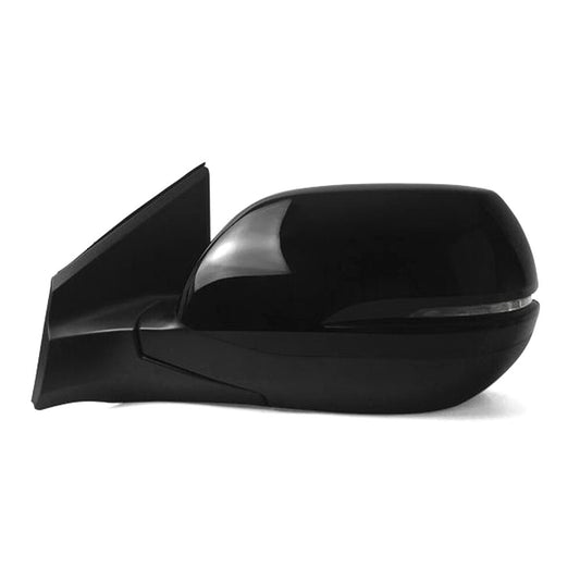 Side mirror driver LH for Honda CR-V 12-16 Black 9-pin power and heating/signal light - n