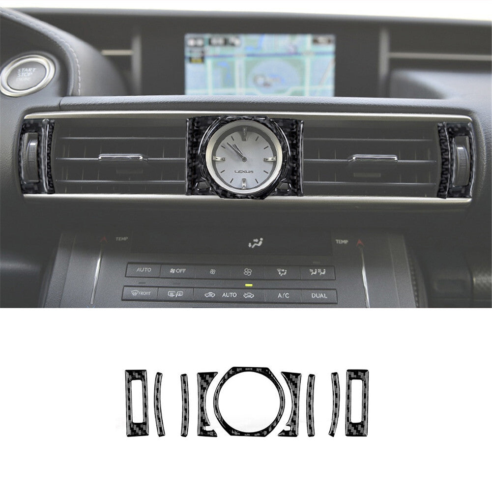 9X Carbon Fiber Vent Outdoor Bezel for Lexus RC300 350 200T 2015-2020