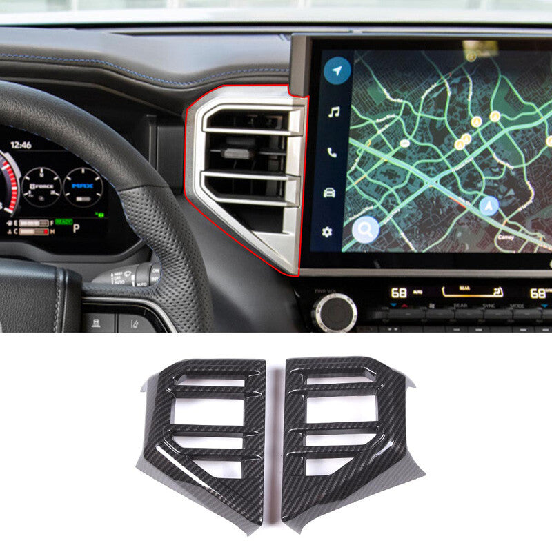 Red Interior Instrument Tachometer Cap Trim Cover for Corvette C7 2014-19- v