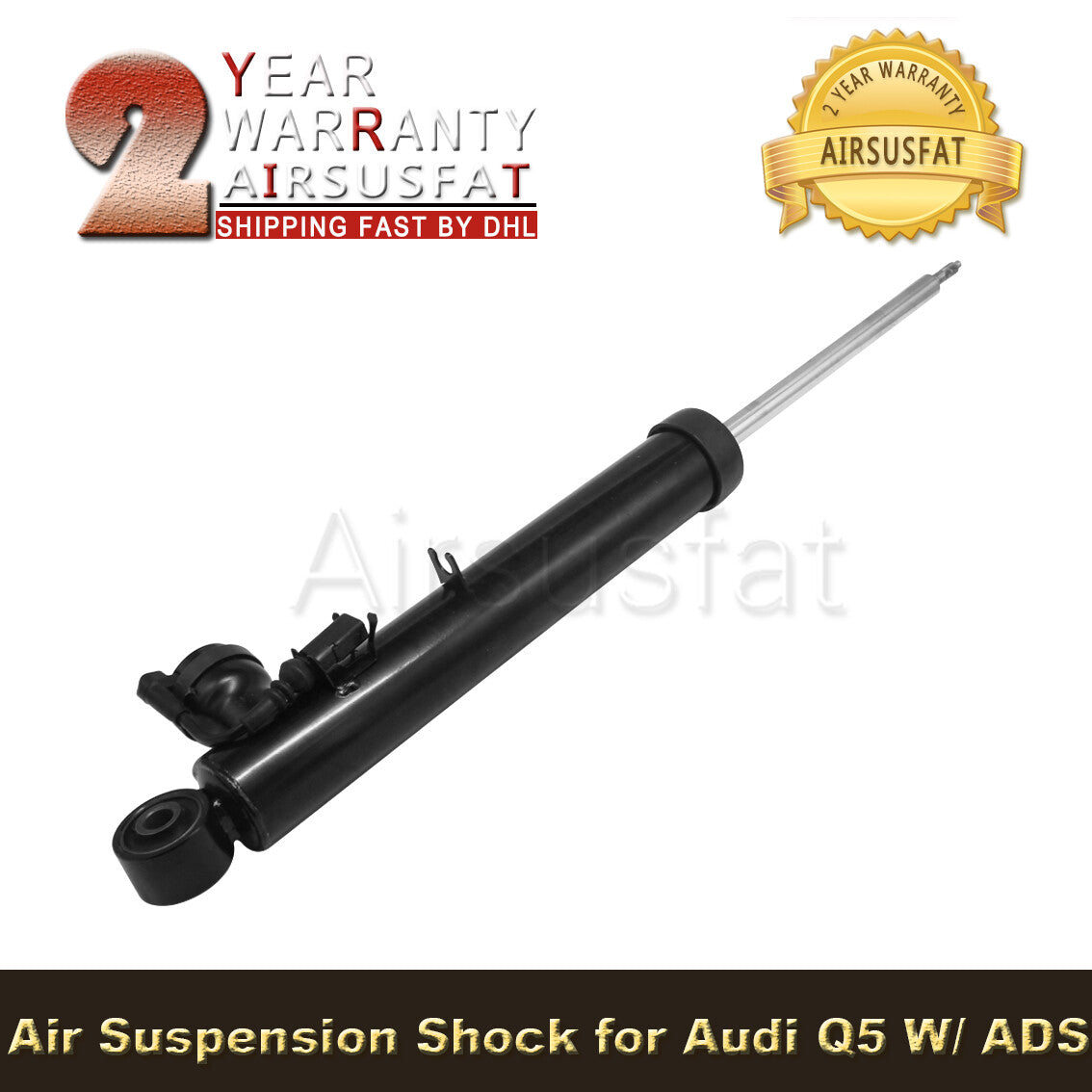 Rear Left Air Suspension Shock Absorber Strut with ADS Fit for Audi Q5 8R0513025J