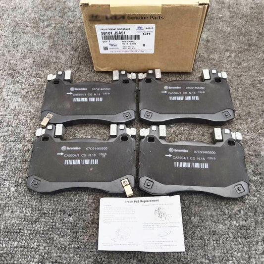New Front Brake Pads Kit FIT For 18-23 for GENESIS G70 for Kia Stinger 58101-J5A51 Q