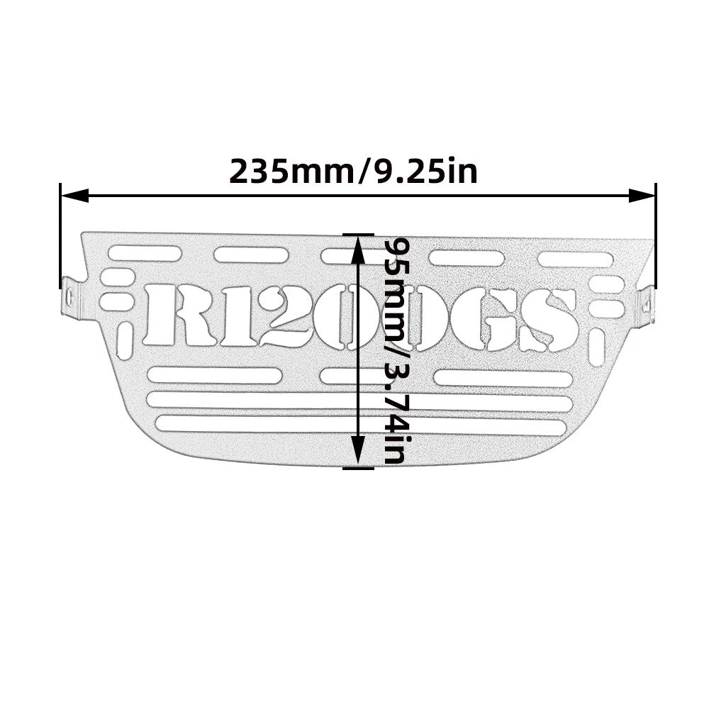 REALZION Motorcycle Accessories Oil Cooler Guard Cover Protector Grill Grille