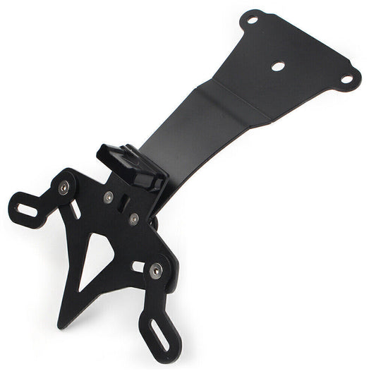 1x Rear Fender License Plate Holder w/ Light for Ducati Scrambler Cafe Racer 800 Q