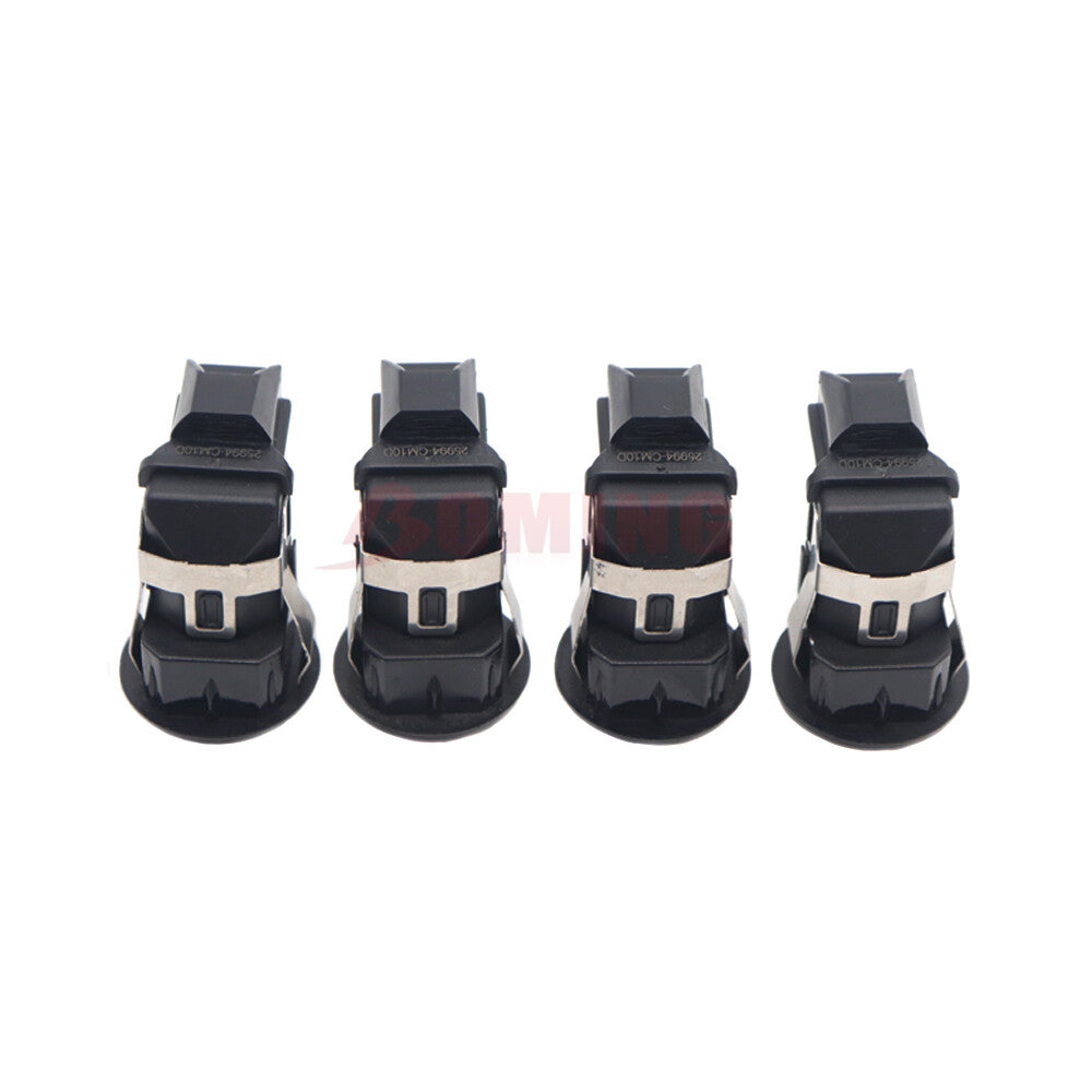 4PCS New PDC Parking Sensor 25994-CM10D for Nissan for Infiniti Black 25994-CM13E Q