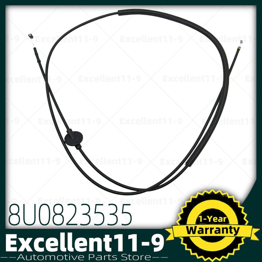 Suitable for Audi RSQ3 Q3/Q3 Quattro front hood latch cap release cable #8U08235- n